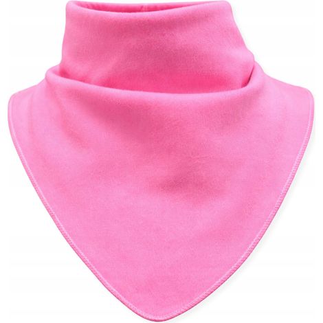 Écharpe à col roulé pour enfant 100 % coton 1-3 ans printemps automne corail