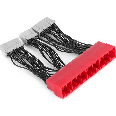 Faisceau adaptateur de conversion OBD2A vers OBD1 pour calculateur 12 V CC, compatible avec Honda Accord/Civic/Prelude (1/5)