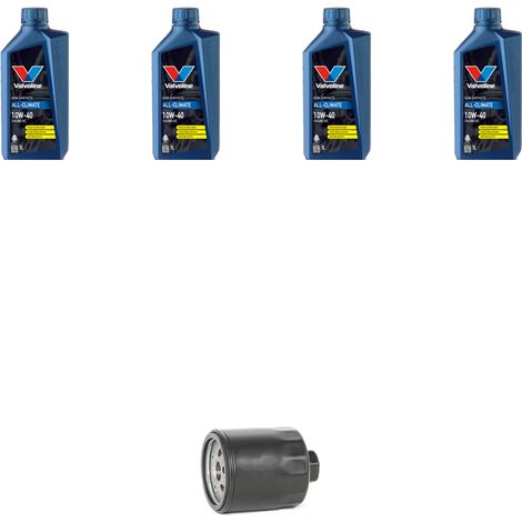 Kit filtro olio e 4L compatibile con Seat Ibiza III 1.4 16v 55kw dal 2002 al 2009 (1/3)
