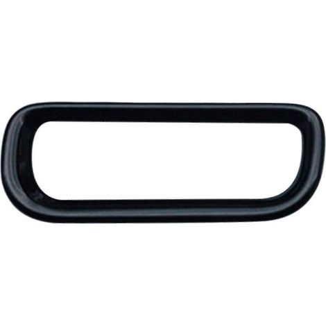 Cadre de feu de détresse/interrupteur de lampe d'avertissement noir pour voiture-- (1/5)