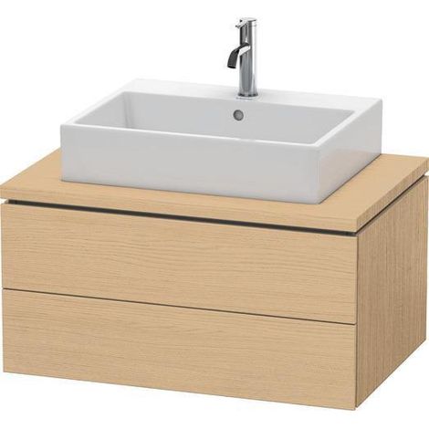 Meuble sous-vasque L-CUBE 820x547mm 2 tiroirs ta s-mat ES Ah milieu