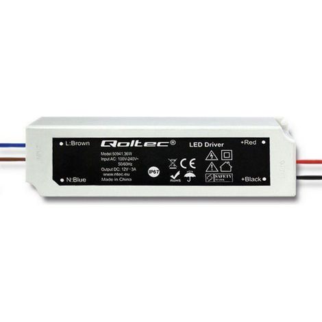Alimentation À Découpage - IP67 - 100-240 V AC - Pour Rubans Et Modules LED - 1 Pièce