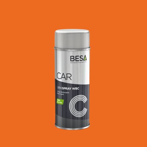 Bombe de peinture Orange Rouge Clair RAL 2008 Satin