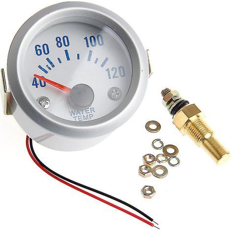 Manomètre numérique électrique à aiguille de température d'eau pour voiture, 2' 52 mm, neuf (1/4)