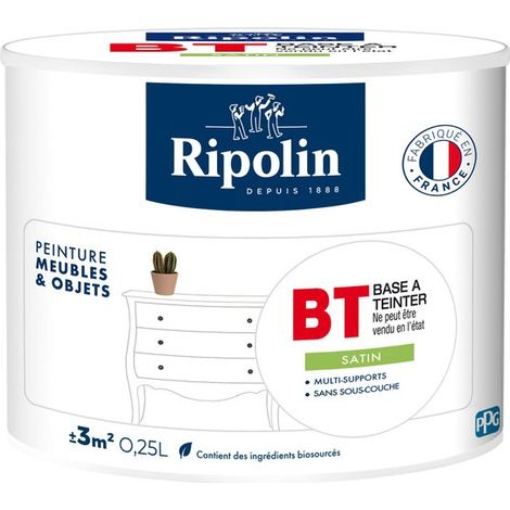 RIPOLIN Peinture meuble et objet, RIPOLIN, base bt 0.25l