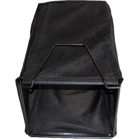 Sac de Ramassage pour Tondeuse - 1 Pièce - Tissu Noir Robuste - Collecte Efficace Herbes et Feuilles - Pour Modèles Honda 48cm - Dimensions 33x24x65cm (1/5)