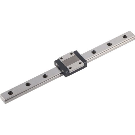 Glissière linéaire en acier, bloc coulissant MGN12 200mm pour machine CNC, rail de guidage à mouvement précis (1/5)