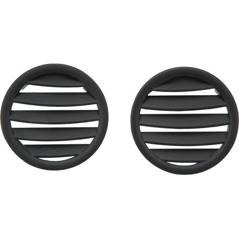 ZJchao Armaturenbrett-Klimaanlage-Deflektor, 2 Stück 5S4Z-19E630-AAA 5S4Z-19E630-AAC VATURE AIR PAURE BLAQUE VENT.