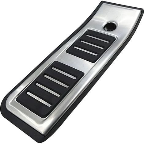 Pedales, construcción de acero inoxidable, ajuste perfecto para Audi A6, 1 unidad. (1/2)