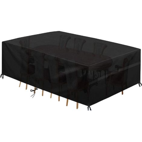 Housse de Protection pour Table de Jardin - 120 x 120 x 74 cm - Imperméable Anti-déchirure - Hivernage Mobilier Extérieur - 1 Pièce (1/5)