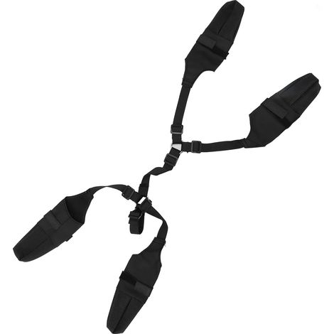 Bottes pour chien avec bretelles antidérapantes, protège-pattes, guêtres pour l'extérieur par temps de neige et de pluie, taille M (1/5)