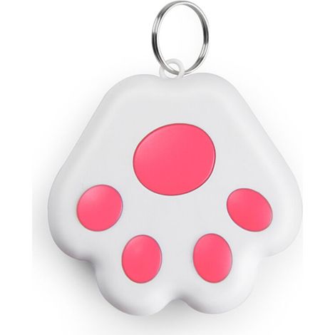 Localisateur GPS intelligent pour chien et chat, alarme anti-perte, enregistreur vocal, modèle rose – DELKEVIC (1/5)