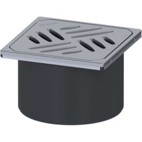 Elemento superiore KESSEL - Griglia di design Kessel, V2A, L 15, 48225 (1/2)
