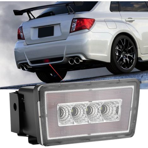 LED-Rückleuchten-Set mit Bremslicht und Rückfahrblinker passend für Subaru WRX STI, Impreza, XV und Crosstrek, Weiß (1/5)