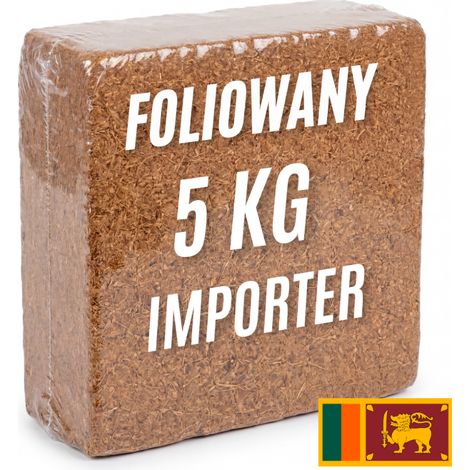 Bricchetti di fibra di cocco Torba 5 kg Substrato vegetale 70 l Involucro in alluminio (1/5)
