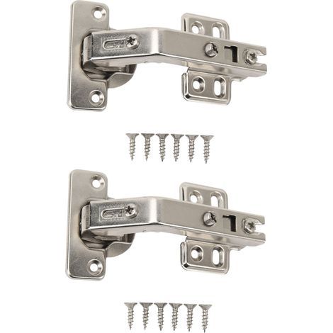 Special 135-degree hinge, corner folding cabinet door for closet, set of 2 (1/5)
