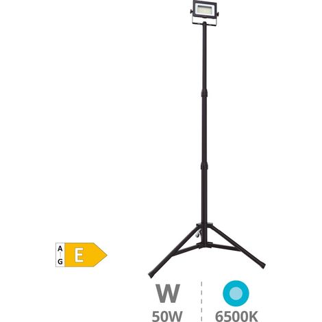 LED Strahler mit Stativ 1x50W 6500K IP65