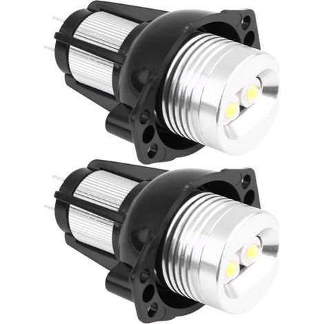 2pcs 12W LED Angel Eyes Halo Ring Marker Light pour E90 E91 05-08 Auto Lampes (1/4)