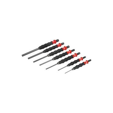 FACOM Jeu De 7 Chasse Goupilles Gainés - 249.GJ7 - Outils De Chocs Gainés