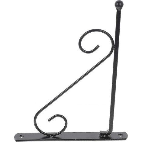 Support en fer pour pots de fleurs, support suspendu pour plantes, crochet pour jardinière, support pour lanternes en fer (1/2)