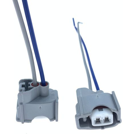 Applicable aux connecteurs d'injecteurs de carburant Denso, à l'injection électronique de carburant à rampe commune haute pression, aux prises de moteur diesel Yunnei (deux fils) (1/4)