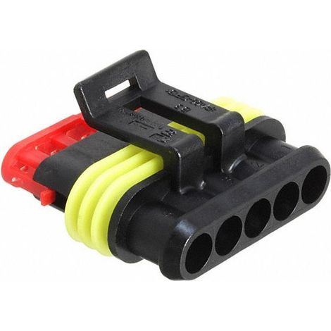 Connettore Superseal maschio 5 vie