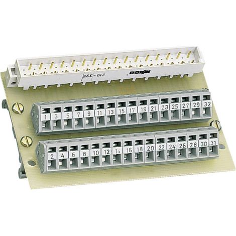 Module interface DIN 41612 forme C vertical CAGE CLAMP® série 236 64 pôles WAGO 289-422 D23015 (1/2)