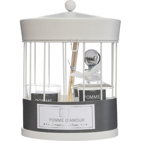 Coffret cage avec diffuseur et bougie "Manège" Atmosphera