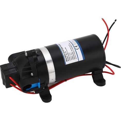 Pompe à eau miniature à membrane DP-80 DC12V, pompe à eau à membrane haute pression, surpresseur d'eau, pulvérisateur domestique/pour camping-car/bateau (1/5)