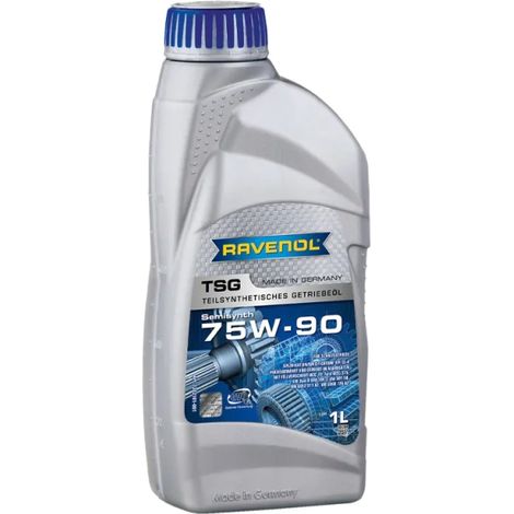 Huile RAVENOL 75W90 1L TSG SEMI-SYNTHÉTIQUE GL4 / VW 501 50 / FORD M2C-175 / OPEL B 040 1043