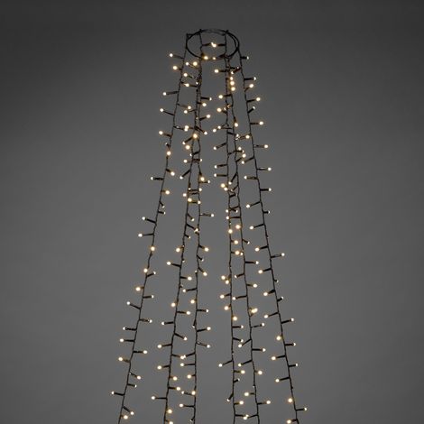 Kit d’éclairage 240cm - 6x 110 led - 2700K frosted pour sapin de Noël - 6650-130 (1/3)