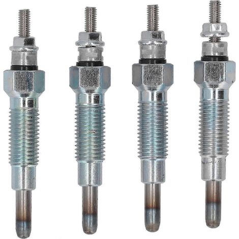 Bougies de préchauffage de rechange pour chargeuses compactes Bobcat modèles 643, 645 et 743 - Jeu de 4 bougies de préchauffage métalliques (1/5)