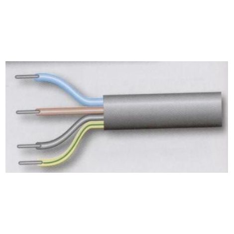 Câble électrique 1.5mm² gris 4 conducteurs SOMFY (1/2)