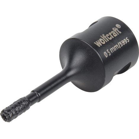Wolfcraft - 1 Diamant-Lochsäge Ceramic Gew.M14 ø5mm - 5995000