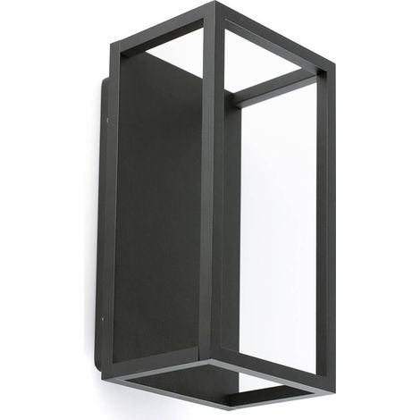 Faro KELA Lanterna da Parete per Esterno Nera 2700K IP54 (1/5)