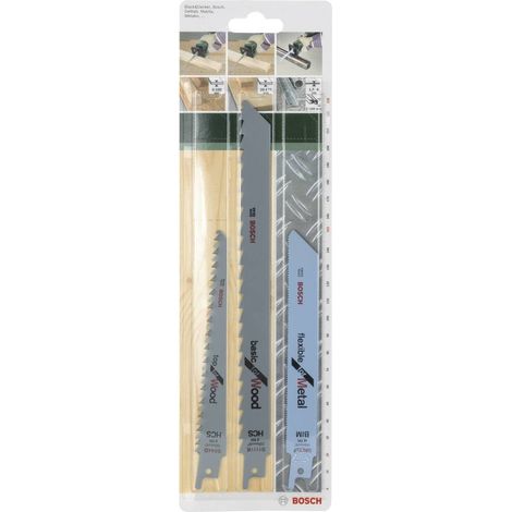 Hoja de sierra Bosch 2609256715 compatible con sierras sable corte preciso