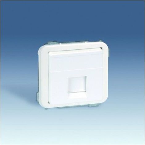 Coperchio computer 1 presa RJ45 avorio SIMON 75585-61