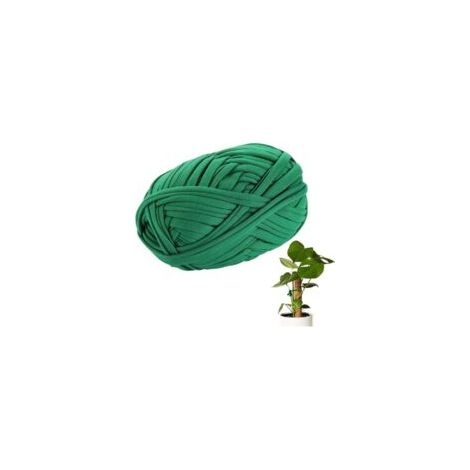 Hilo de jardín verde de 30 m, ataduras acrílicas para plantas trepadoras, hilo de jardín resistente para manualidades, hilo de yute verde suave y extensible - Crezuo (1/4)
