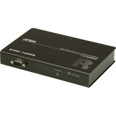 ATEN EXTENSOR KVM HDBASET™ 2.0 HDMI USB (UNIDAD REMOTA) 4K A 100M SIN ETHERNET (CE820R-ATA-G)