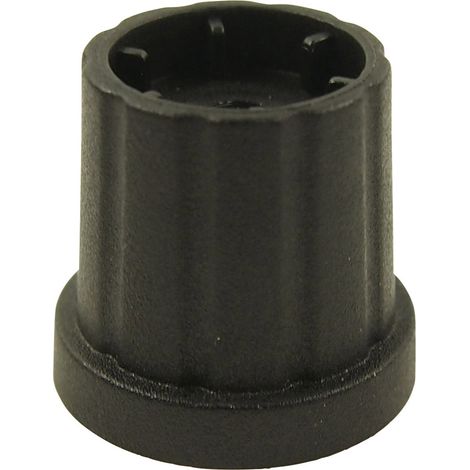 Cliff CL178883 CL178883 Drehknopf Schwarz (Ø x H) 19.3 mm x 19.2 mm 1 St.