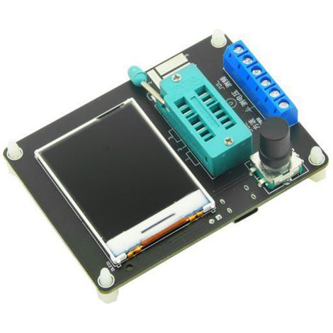Kit électronique GM328A pour testeur de transistors et diodes CMS, écran TFT 1,77 pouce, mesure de capacité, ESR, tension et fréquence, générateur de signaux carrés PWM. (1/4)