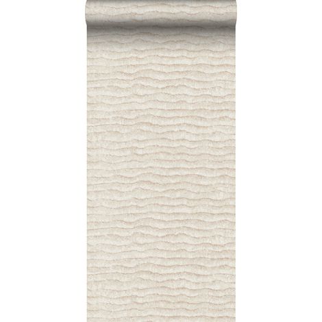 papier peint uni sable beige - Sanders & Sanders (1/5)