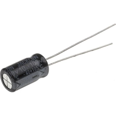 Condensateur RS PRO 10µF, 100V c.c.