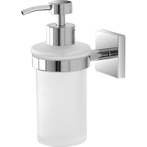 FERIDRAS Easy Portadispenser, Ceramica, Cromo, 5x11x17 cm (1/5)