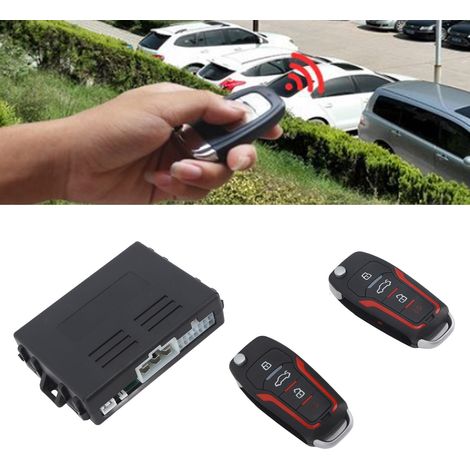 Intelligentes 12V DC Diebstahlsicherungssystem mit Ein-Knopf-Start, Fernstart, Vorheizen und Kühlen, universelles 12V-System für Autos (NK-ST8006) (Lieferung mit eingebauter Knopfzellenbatterie) (1/5)