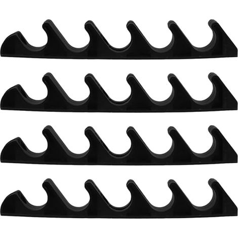 Set di 4 anelli di supporto per sdraio - Connettore di inclinazione regolabile in 5 posizioni - Regolatore per mobili da giardino, campeggio, spiaggia e relax in giardino (1/5)