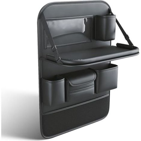 Car Backseat Organizer for Renault Espace 2015-2023 2024 2025, Backseat Seat Organizer with Folding Table (1/5)
