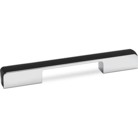 Bügelgriff LUISA BA 160/224 mm Chrom/schwarz (1/3)