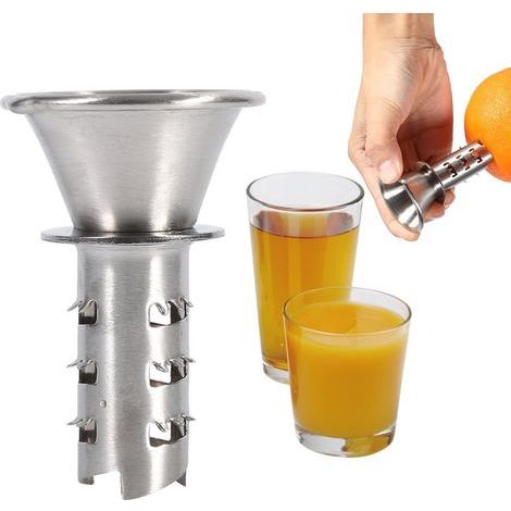 Presse-agrumes Manuel, Extracteur De Jus Manuel Pour Agrumes Avec Bec Verseur Outil De Cuisine Pour Presse-fruits En Acier Inoxydable Orange Citron Citron Vert