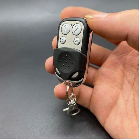 Télécommande porte de garage / portail - YNG180 (971LM) - 433 MHz - Compatible FORESEE FR36/FR38/FR42/FR46 - Noir (1/4)